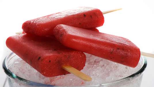 Γρανίτα μοχίτο με καρπούζι  